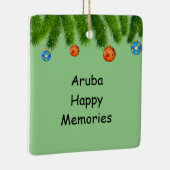 Ornement de vacances Aruba (Droite)