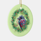 Ornement de vacances de corneille de Noël (Droite)