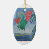 ornement de vacances de dragon (Droite)