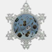 Ornement de vacances de jazz-band (Devant)