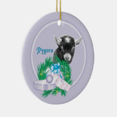 Ornement de vacances de la couronne de chèvre de P (Droite)