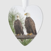 Ornement de vacances de logo de H&O (devant)