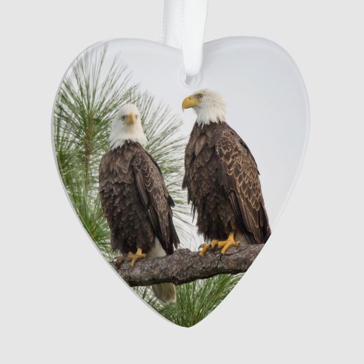 Ornement de vacances de logo de H&O (devant)