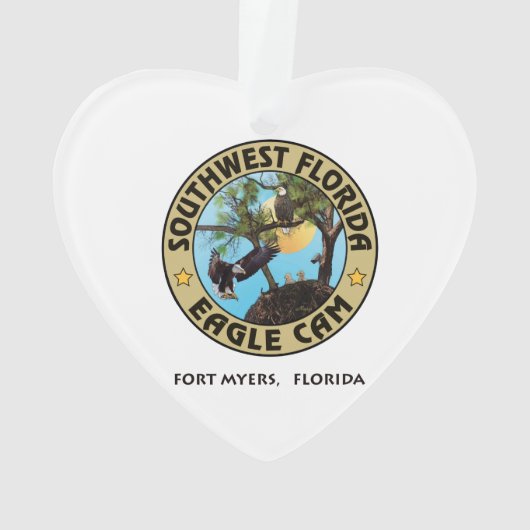 Ornement de vacances de logo de H&O (dos)