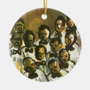 Ornement de vacances en céramique