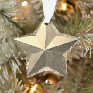 Ornement de vacances Golden Star