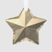Ornement de vacances Golden Star (devant)