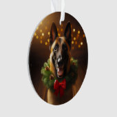 Ornement de vacances Malinois (devant)