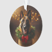 Ornement de vacances Malinois (devant)