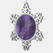 Ornement de vacances pour guitare électrique viole (Vue impression)