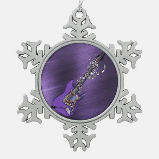 Ornement de vacances pour guitare électrique viole (Devant)