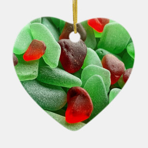 Ornement de vacances Seaglass