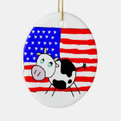 Ornement de vache des Etats-Unis (Droite)