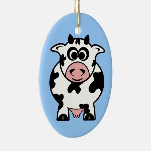 Ornement de vache (double face) (Droite)