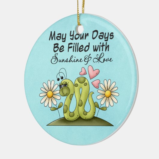 Ornement de ver d'inspiration (Gauche)