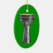 Ornement de vert de tambour de Dumbek Doumbek (Droite)