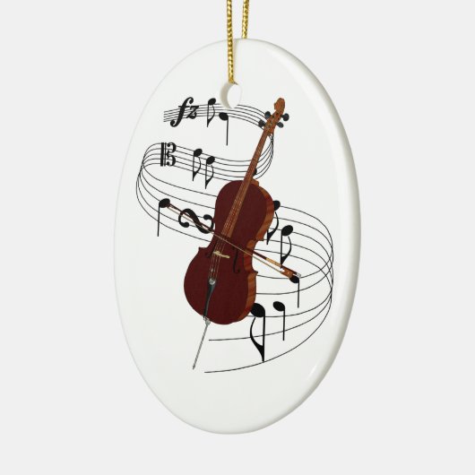 Ornement de violoncelle (Gauche)