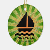 Ornement de voile personnalisé (Gauche)