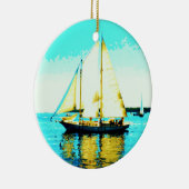 ornement de voiliers et de baleines (Droite)