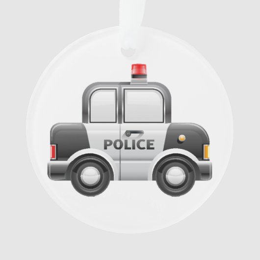 Ornement de voiture de police (devant)