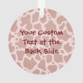 Ornement de voiture Moo (dos)