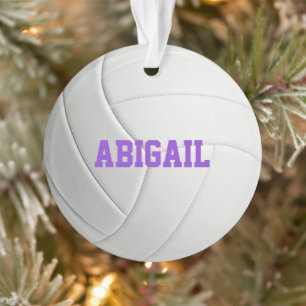 Ornement de volley-ball personnalisé