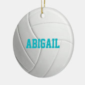 Ornement de volley-ball personnalisé (Gauche)