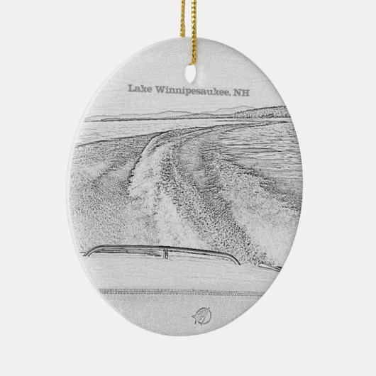 Ornement de Winnipesaukee de lac (Droite)