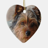 Ornement de Yorkie Terrier (Droite)