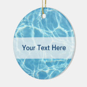 Ornement d'eau de piscine (Gauche)