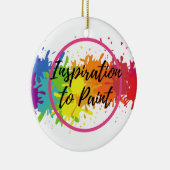 Ornement d'éclaboussure de couleur de logo d'ITP (Droite)