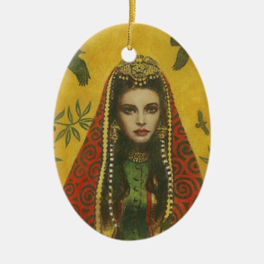 Ornement décoratif de sorcière (Devant)