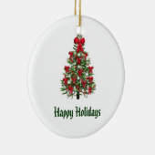 Ornement décoré d'arbre de Noël (Droite)