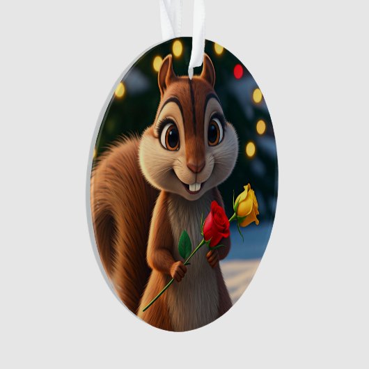 Ornement d'écureuil (devant)