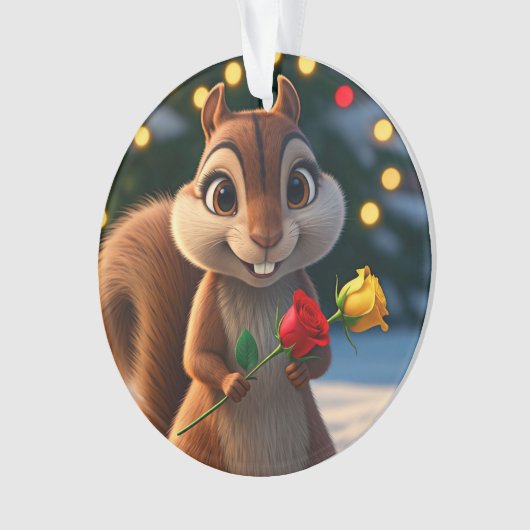 Ornement d'écureuil (devant)