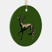 Ornement DeerZoi Vert (Droite)