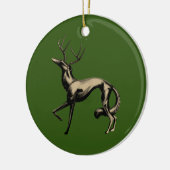 Ornement DeerZoi Vert (Gauche)