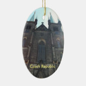 Ornement d'église de Prague de République Tchèque (Droite)