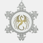 Ornement d'égout de dragon celtique (Devant)