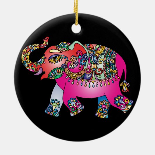 ornement d'éléphant (Dos)