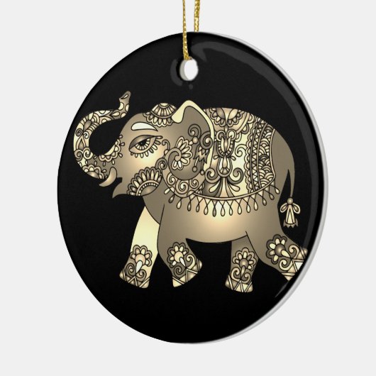 ornement d'éléphant (Gauche)