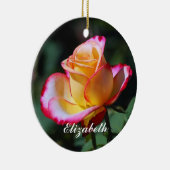 Ornement d'Elizabeth Red et Yellow et Rose (Droite)