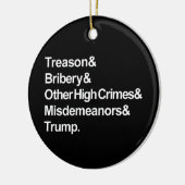 Ornement d'empiétement (cercle noir) (Gauche)