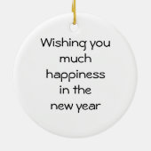 Ornement d'Enso de bonheur (Dos)