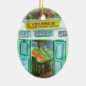 Ornement d'entrée du marché (Pike Place Seattle) (Dos)