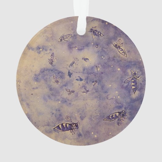 Ornement des abeilles spatiales (dos)