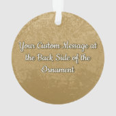 Ornement des ailes beiges (dos)