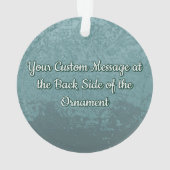 Ornement des ailes gris-bleu (dos)