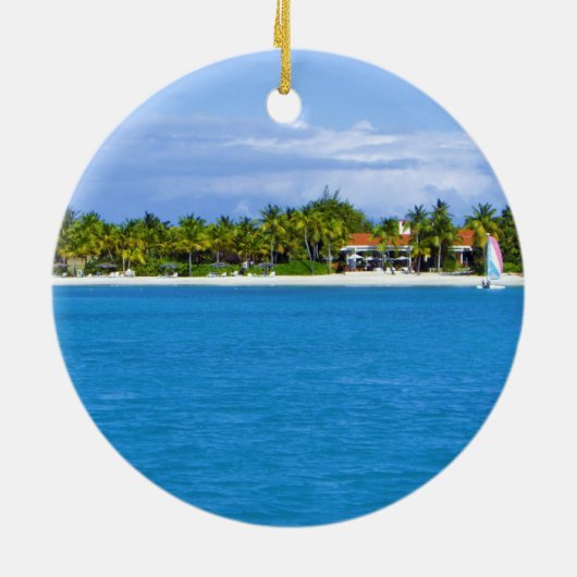 Ornement des Caraïbes de Noël (Dos)