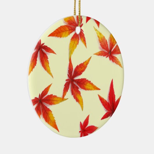 Ornement des feuilles d'automne (Droite)